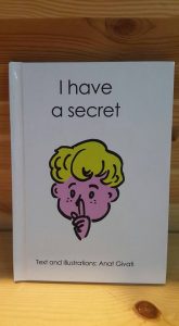 הספר "יש לי סוד" במהדורה באנגלית | I have a secret